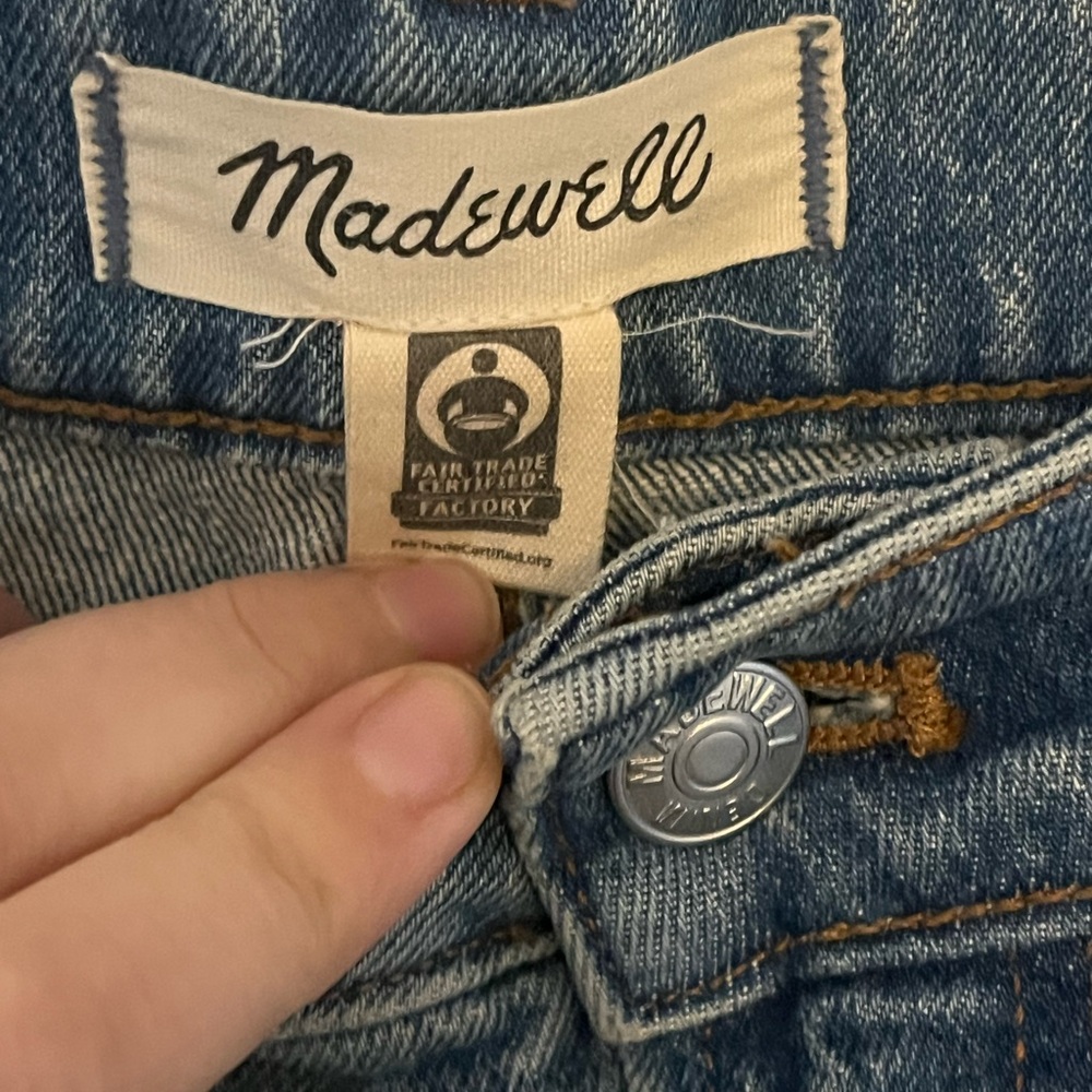 Madewell Curvy Perfect Vintage Wide Leg Jean- 27 - Picture 4 of 5